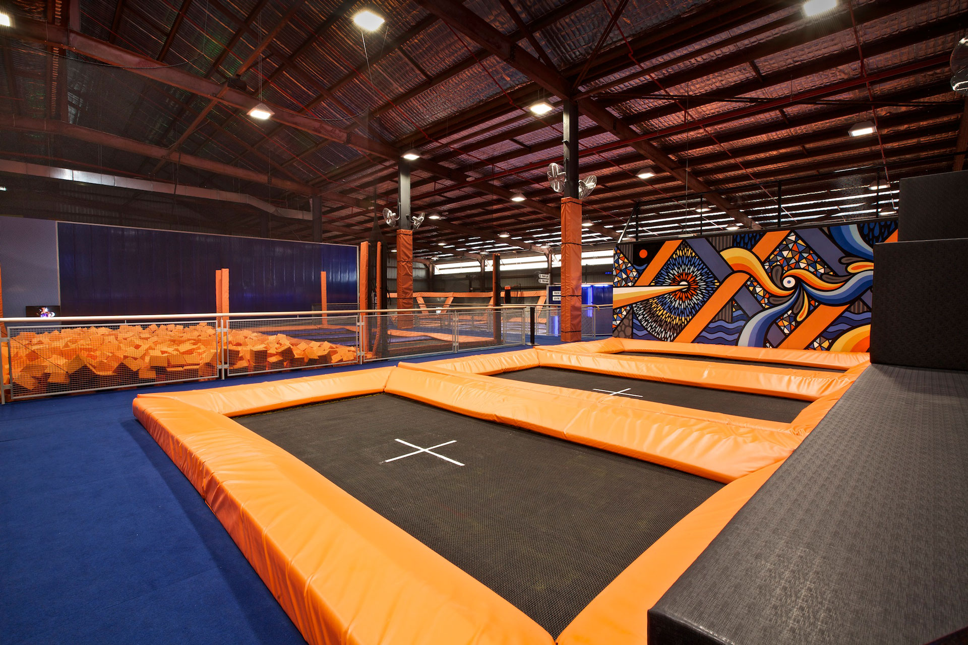 Sky Zone Indoor Trampoline Park Multi Span Australia Group Pty Ltd 