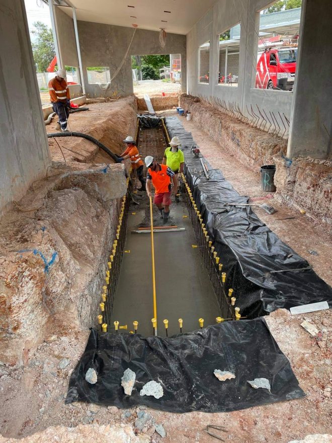 Concrete Pour